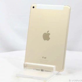 【中古】Apple(アップル) iPad mini 4 64GB ゴールド MK752J／A auロック解除SIMフリー 【352-ud】