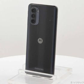〔中古〕Motorola(モトローラ) moto g52j 5G II 128GB インクブラック PATM0004JP SIMフリー〔295-ud〕