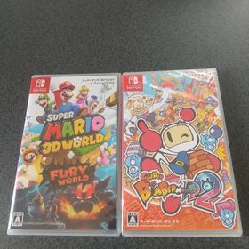 ニンテンドースイッチ(Nintendo Switch)のスーパーマリオ 3Dワールド＋フューリーワールド スーパーボンバーマン R 2(家庭用ゲームソフト)