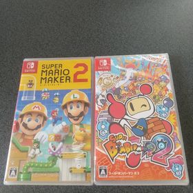 ニンテンドースイッチ(Nintendo Switch)のスーパーマリオメーカー 2 + スーパーボンバーマン R 2(家庭用ゲームソフト)