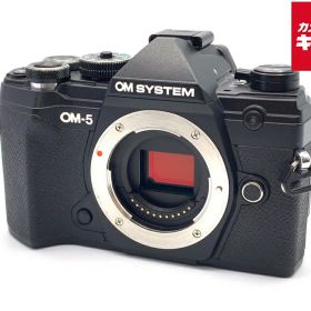【中古】 【良品】 OM SYSTEM OM-5 ボディ ブラック 【ミラーレス一眼】 【6ヶ月保証】