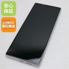 超美品 SOV40 Xperia 1 ホワイト スマホ 本体 白ロム 土日祝発送OK 07000