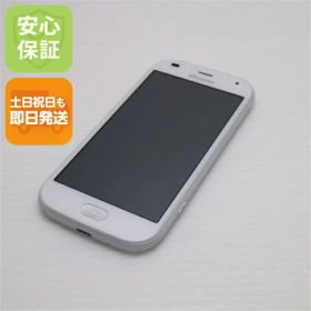 【中古】 新品同様 F-42A らくらくスマートフォン ホワイト 安心保証 即日発送 スマホ 白ロム 富士通 土日祝発送OK