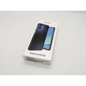 【未使用】SAMSUNG au 【SIMフリー】 Galaxy A25 5G ブラック 4GB 64GB SCG33【小倉駅前】保証期間３ヶ月