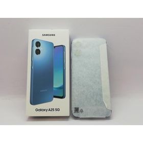 【未使用】SAMSUNG UQmobile 【SIMフリー】 Galaxy A25 5G ブルー 4GB 64GB SCG33【立川フロム中武】保証期間３ヶ月