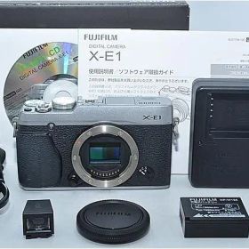 698★難あり品★FUJIFILM ミラーレス一眼レフカメラ X-E1 ボディ 1630万画素 シルバー FX-X-E1S ASIN: B009CNV7AS