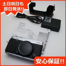 超美品 FUJIFILM X-E1 シルバー ボディ 即日発送 デジ1 FUJIFILM デジタルカメラ 本体 土日祝発送OK 03000