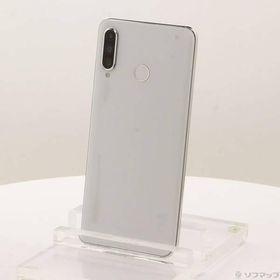 〔中古〕HUAWEI(ファーウェイ) HUAWEI P30 lite 64GB パールホワイト MAR-LX2J SIMフリー〔295-ud〕