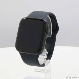 〔中古〕Apple(アップル) Apple Watch SE 第2世代 GPS 44mm ミッドナイトアルミニウムケース ミッドナイトスポーツバンド〔348-ud〕