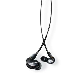 【中古】 SHURE イヤホン SE215/カナル型 ブラック SE215K-J 【国内正規品】 SE215-K