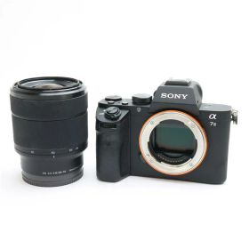 【中古】 《良品》 SONY α7II レンズキット ILCE-7M2K 【液晶パネル接眼レンズ部品交換/各部点検済】 [ デジタルカメラ ]