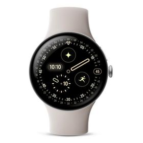 【新品未開封】Google Pixel Watch 4 45mm GA09308-US [Polished Silver／Porcelain] 0840353931459