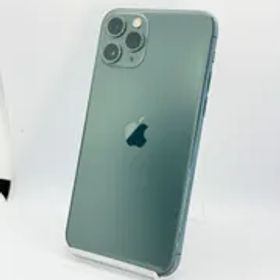 【BT100%】iPhone 11 pro 256GB ミッドナイトグリーン SIMロック解除済み #129