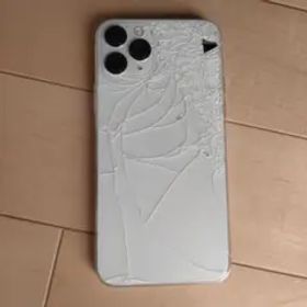 iPhone11Pro 本体 動作品 画面割れ 背面割れあり 64gb