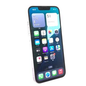 中古 Apple iPhone14 128GB パープル MPUY3J／A SIMフリー ネットワーク利用制限▲判定