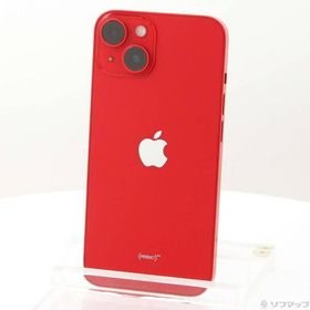 〔中古〕Apple(アップル) iPhone14 128GB プロダクトレッド MPV93J／A SIMフリー〔258-ud〕