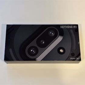 ナッシング(NOTHING)の【当日発送】Nothing Phone 3a｜12/256 ブラック【新品】(スマートフォン本体)