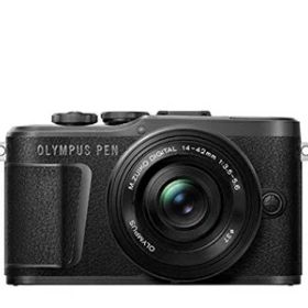 【中古】 OLYMPUS ミラーレス一眼カメラ PEN E-PL10 14-42mm EZレンズキット ブラック