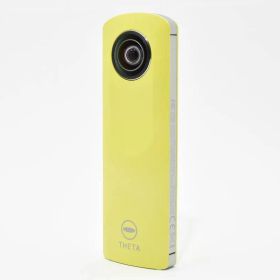 ★リコー Ricoh THETA m15 全天球 360° イエロー★ Y607 #3970