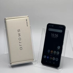 【中古C】arrows We FCG01 ブラック SIMフリー 白ロム