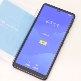 IT2FBF67ASHX AQUOS アクオス sense4 basic A003SH 64GB SHARP スマートフォン 黒 ブラック スマホ