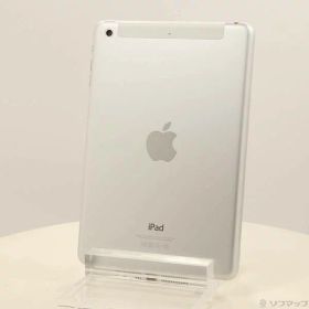【中古】Apple(アップル) iPad mini 2 128GB シルバー ME840J／A docomo 【348-ud】