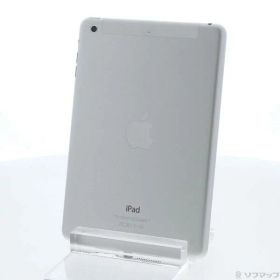 【中古】Apple(アップル) iPad mini 2 128GB シルバー ME840JA／A au 【258-ud】