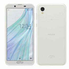 【SIMロック解除済】au AQUOS sense2 SHV43 Silky White SHARP 当社3ヶ月間保証 中古 イオシス