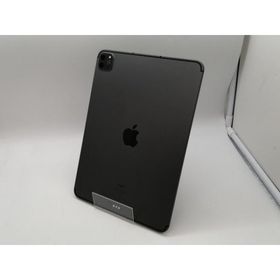 【中古】Apple au 【SIMロック解除済み】 11インチ iPad Pro（第3世代/2021） 128GB スペースグレイ MHW53J/A【秋葉2号】保証期間１ヶ月【ランクC】
