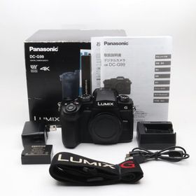 パナソニック ミラーレス一眼カメラ ルミックス G99 ボディ 2030万画素 ブラック DC-G99-K