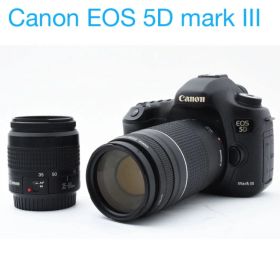 付属品付き/Canon EOS 5D mark III標準&望遠レンズセット