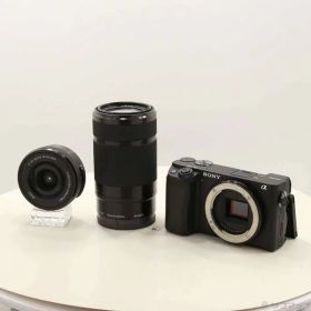 【中古】SONY(ソニー) α6400 ILCE-6400Y ダブルズームレンズキット ブラック 【276-ud】