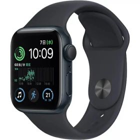 【新品】Apple Watch SE 第2世代 GPSモデル 40mm [ MNJT3J/A ] ミッドナイトスポーツバンド