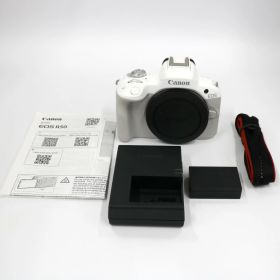 [中古] CANON EOS R50 ボディ ミラーレス一眼 eos-r50-body-wh ホワイト [良い(B)]
