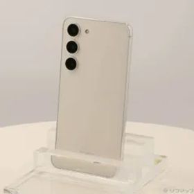 ソフマップ 〔中古品〕 Galaxy S23 256GB クリーム SCG19 au SIMフリー【251】