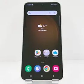 Galaxy S23 SCG19 au クリーム 送料無料 本体 c11483