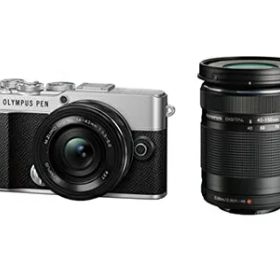 【中古】 OM SYSTEM/オリンパス PEN E-P7 EZダブルズームキット シルバー