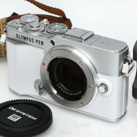 【中古】【極美品】OLYMPUS PEN E-P7 ボディ [ホワイト]（センサー清掃済み） CA01-R3616-3Y1A オリンパス OLYMPUS PEN ミラーレス マイクロフォーサーズマウント 手ブレ補正 4K対応
