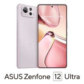 ASUS（エイスース） Zenfone 12 Ultra（12GB/256GB） -サクラホワイト （SIMフリー版） ZF12U-WH12S256