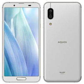 AQUOS sense3 lite SH-RM12 Silver White【楽天版 SIMフリー】 SHARP 当社3ヶ月間保証 中古 イオシス