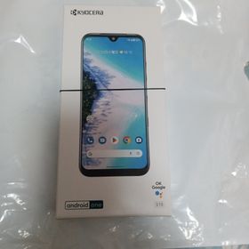 アンドロイドワン(Android One)の未使用Android OneS10スマートフォン本体SIMフリーKYOCERA(スマートフォン本体)