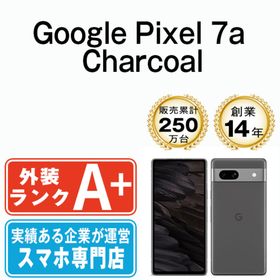 グーグル(Google)のGoogle Pixel7a Charcoal SIMフリー 本体 ほぼ新品 スマホ 【送料無料】 gp7ach9mtm(スマートフォン本体)