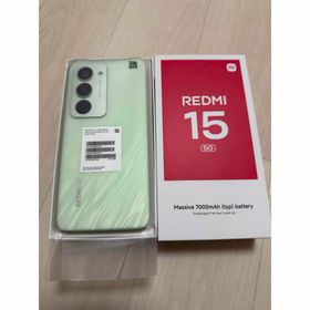 シャオミ(Xiaomi)のXiaomi REDMI 15 5G リップルグリーン(スマートフォン本体)