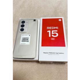 シャオミ(Xiaomi)のXiaomi REDMI 15 5G チタングレー(スマートフォン本体)