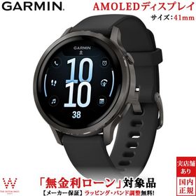 無金利ローン可 ガーミン GARMIN ベニュー4 ヴェニュー4 41mm Venu 4 41mm Slate Black メンズ レディース スマートウォッチ 010-03013-32