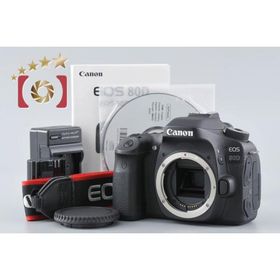 【中古】Canon キヤノン EOS 80D デジタル一眼レフカメラ シャッター回数僅少