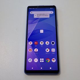 SIMフリー docomo Xperia 10 III SO-52B ブルー 送料無料