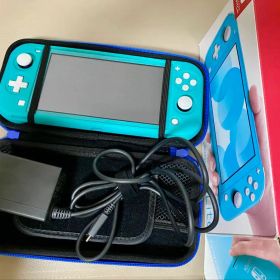 Nintendo Switch Lite ターコイズ 本体 ゲームソフト3作品付
