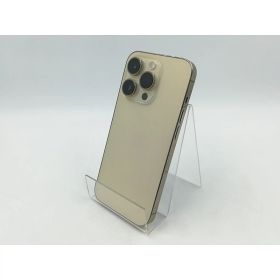 【中古】Apple 国内版 【SIMフリー】 iPhone 14 Pro 128GB ゴールド MQ073J/A【柏】保証期間1ヶ月【ランクC】