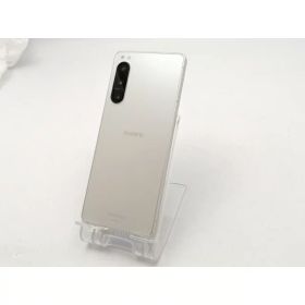 【中古】SONY au 【SIMフリー】 Xperia 5 IV 8GB 128GB SOG09 エクリュホワイト【ECセンター】保証期間1ヶ月【ランクB】